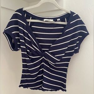 A.L.C. Ribbed Striped Top